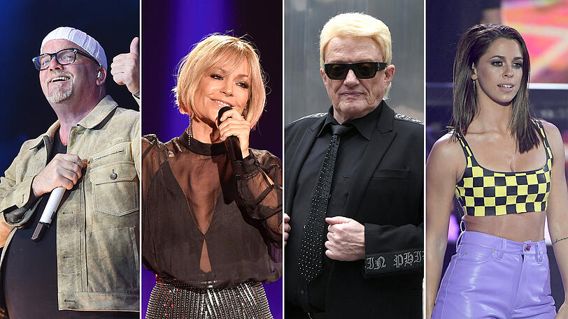 DJ Ötzi, Michelle, Heino und Vanessa Mai wurden unter einem anderen Namen geboren - und viele weitere Schlagerstars auch...