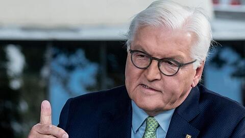 Bundespräsident Frank-Walter Steinmeier: "Wenn es dabei bleibt, dann wird es eine nachhaltige, negative Veränderung zu den westlichen Staaten geben.".