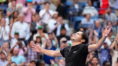 Taylor Fritz hofft nach dem Sieg über Alexander Zverev auf den großen Coup.