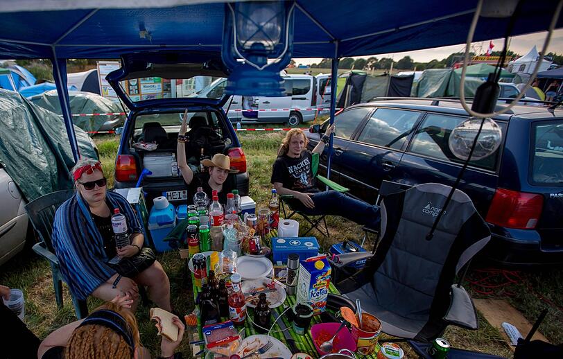 Das Wacken-Open-Air 2018 in Schleswig-Holstein.