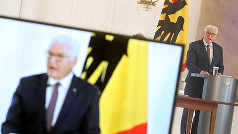 Bundespräsident Frank-Walter Steinmeier startet im Schloss Bellevue das internationale Forschungsprojekt "Ethik der Digitalisierung".