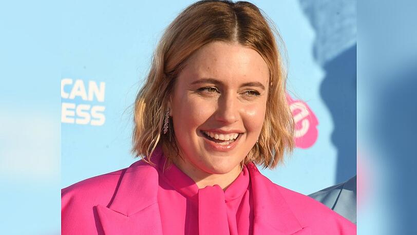Greta Gerwig bei der Premierenfeier von "Barbie".