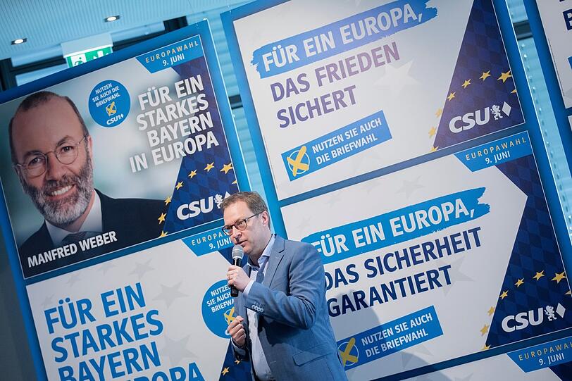 Martin Huber bei der Präsentation der Kampagne.