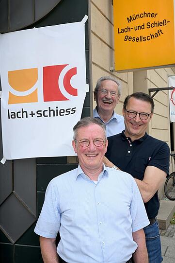 Christian Ude (hinten) mit den neuen Geschäftsführern Christian Schultz und Ulrich Spandau (vorn).
