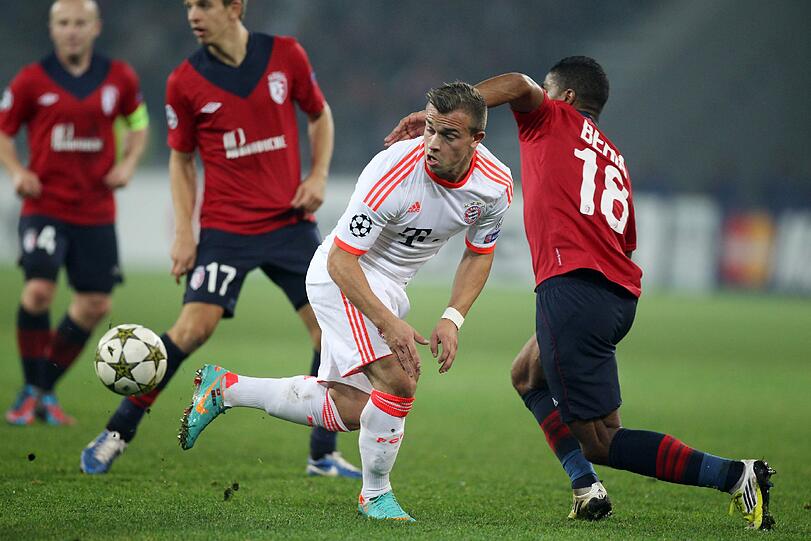 Kam in Lille zur 46. Minute für den verletzten Franck Ribéry in die Partie: Xherdan Shaqiri.