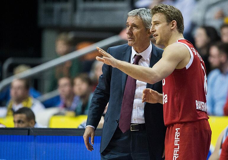 Die Basketballer des FC Bayern bleiben in der Tabelle oben. (Archivbild)