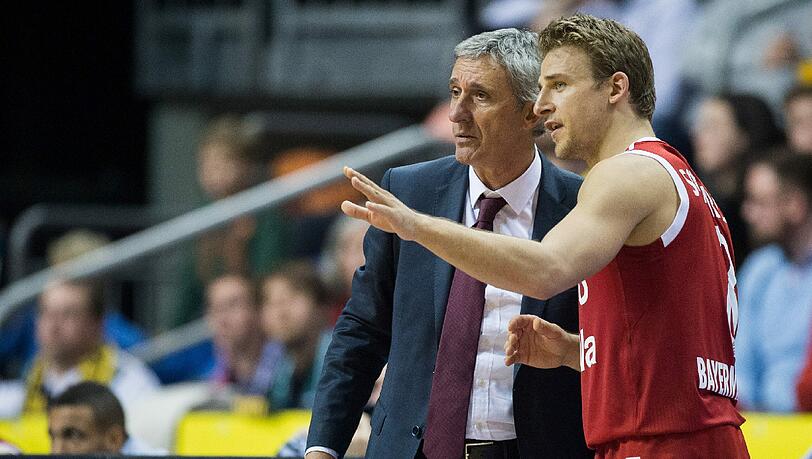 Die Basketballer des FC Bayern bleiben in der Tabelle oben. (Archivbild) Die Basketballer des FC Bayern bleiben in der Tabelle oben. (Archivbild)