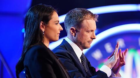 Trotz Trennung treten Amira und Oliver Pocher bei "Wer wird Millionär?"-Promi-Special als Team an.