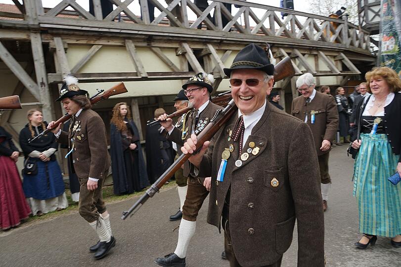"500 Jahre Bayerisches Reinheitsgebot": Die Bilder von der Jubiläumsfeier auf Schloss Kaltenberg