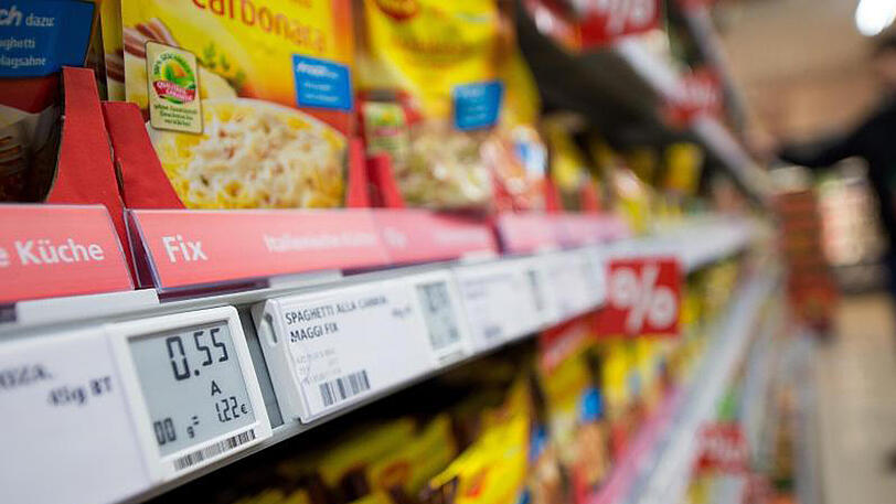 Auch die Preise für Nahrungsmittel trieben die Inflation an.