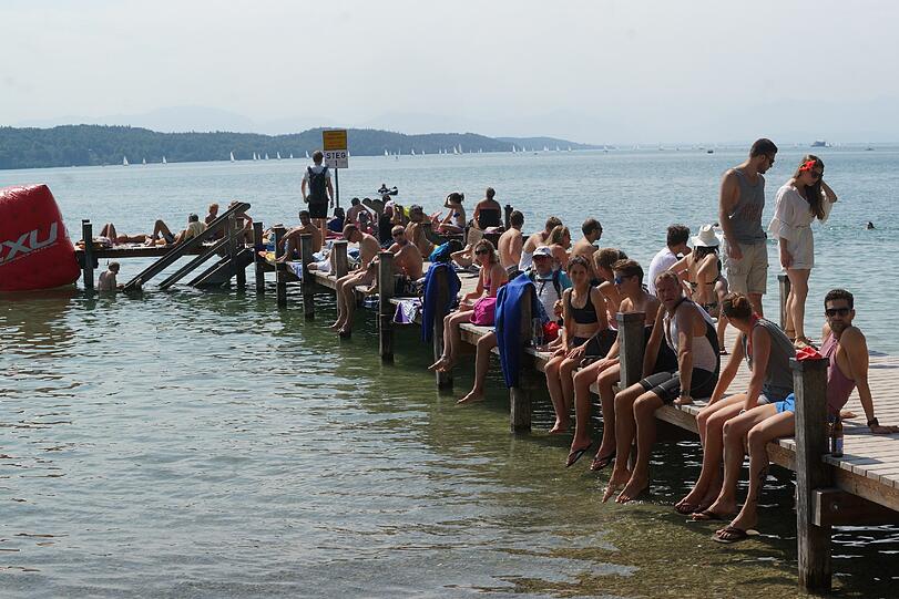 Die Bilder vom Starnberger See Schwimmen!