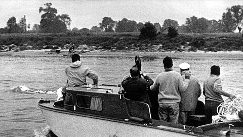 Verschiedene Boote waren tagelang auf der Spur des Wals. (Archivbild)