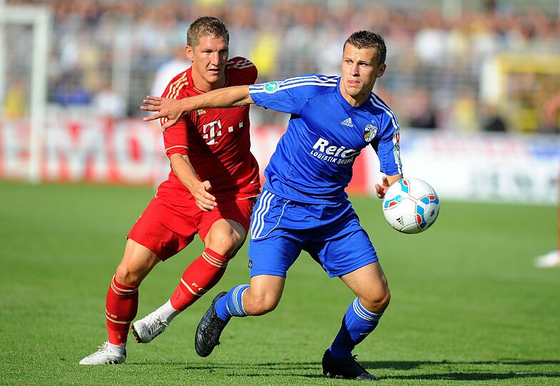 2:0 - Die Bayern im Test in Jena: Bilder vom Spiel