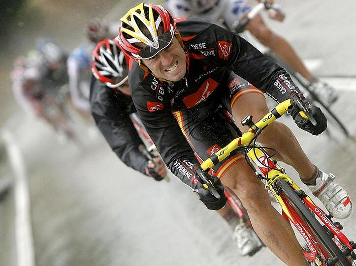 Die spanische Justiz lässt ihn nicht im Regen stehen: Alejandro Valverde.