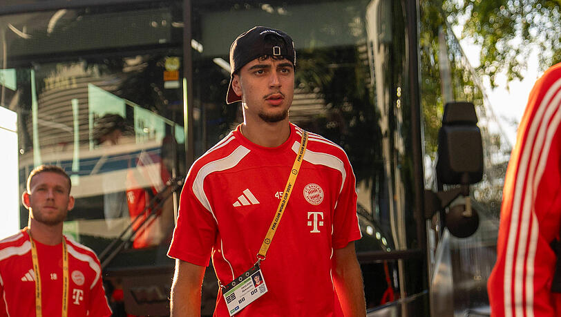 Würde seinen Kumpel Nick Woltemade gerne beim FC Bayern sehen: Aleksandar Pavlovic.