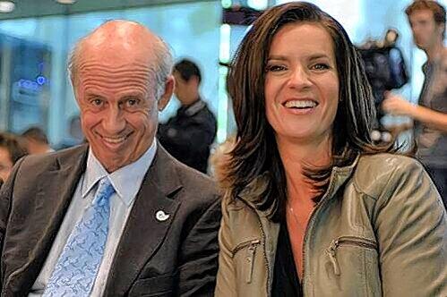 Nach dem Rücktritt von Willy Bogner (links) ist sie nun die neue Bewerbungschefin für die Münchner Winterspiele 2018: Katarina Witt.