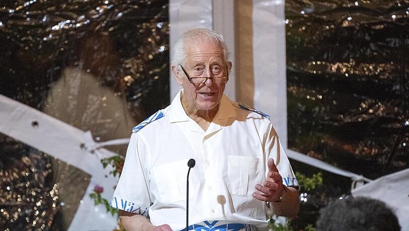 Noch bis Samstag weilt König Charles gemeinsam mit Königin Camilla auf Samoa.