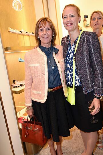 Prinzessin Ursula (l.) und Prinzessin Anna von Bayern