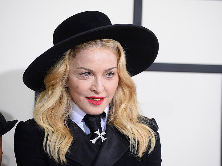 Madonna bei den Grammys im Januar 2014 in Los Angeles