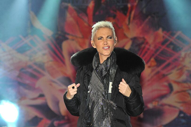 Auftaktkonzert zur Skisaison 2011/2012: Am Samstag trat die schwedische Popband Roxette auf.