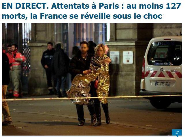 "Le Parisien": "Frankreich unter Schock".
