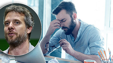 Viele Deutsche klagen über Stress am Arbeitsplatz. Mit ihrer Arbeitszeit sind die meisten jedoch zufrieden. Dieter Janecek (kleines Bild) plädiert für eine 30-Stunden-Woche.