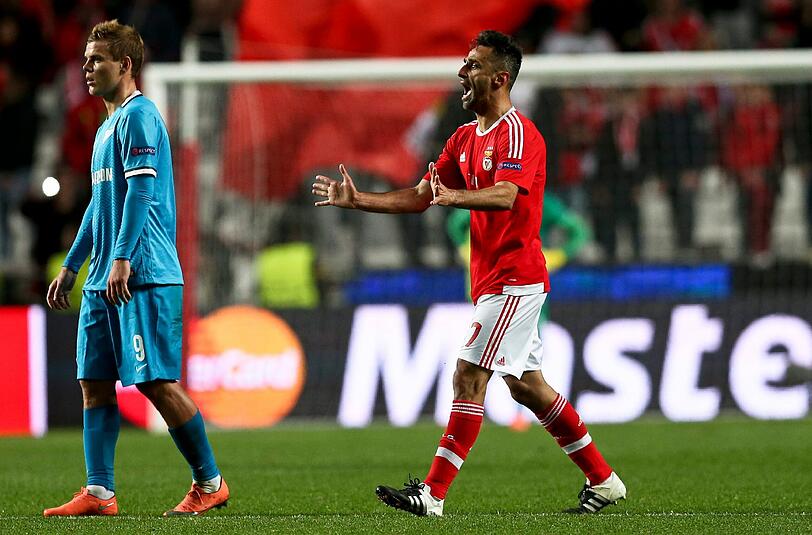 Der russische Meiser verlor am Dienstag bei Benfica Lissabon.