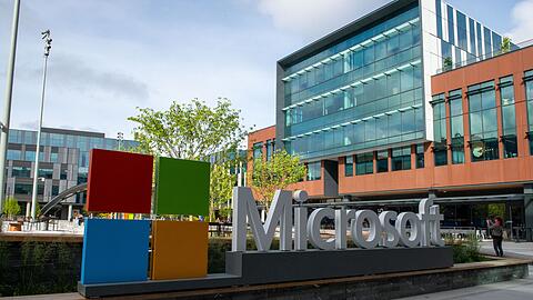Das Cloud-Gesch&auml;ft von Microsoft wuchs so stark wie seit Jahren nicht mehr. (Archivbild)