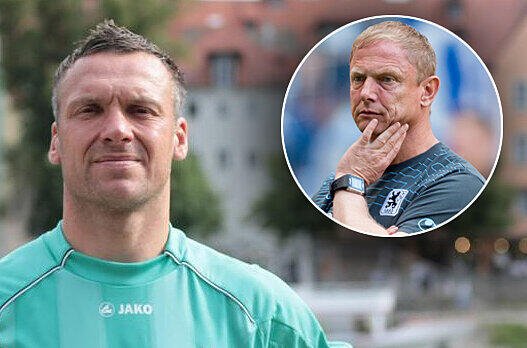 Michael Hofmann (42) spielte von 1998 bis 2010 bei den Löwen. Beim SV Pullach feiert der Keeper nun sein Comeback in der Bayernliga.