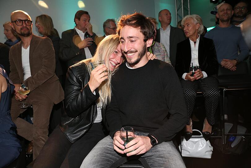 Turtelpaar: Maria Vogel und Freund Benedikt