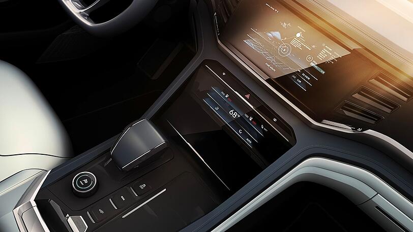 Das Interieur des Atlas Cross Sport glänzt durch einen hohen Digitalisierungsgrad.