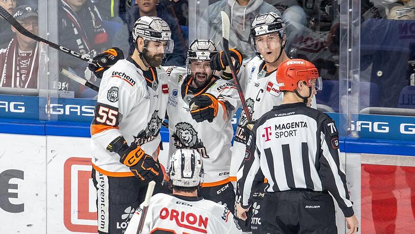 Das Überraschungsteam der Liga: Der Aufsteiger Frankfurt Löwen empfängt den Titelfavoriten EHC Red Bull München.