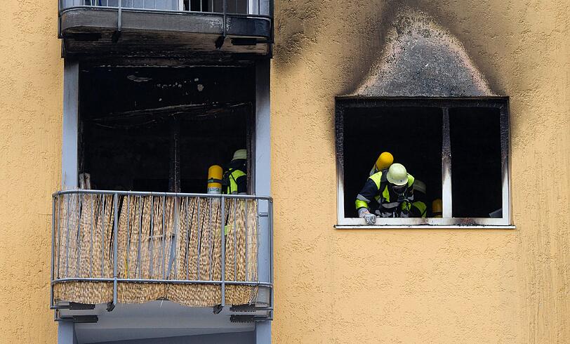 Wohnungsbrand in der Berg-am-Laim-Straße - die Bilder.