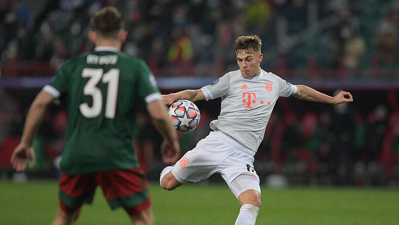 Das 2:1 erzielte Joshua Kimmich im richtigen Trikot. Das 2:1 erzielte Joshua Kimmich im richtigen Trikot.