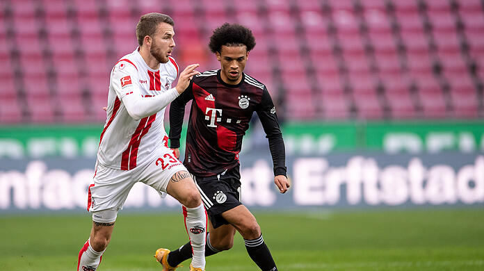 Das Hinspiel gewann der FC Bayern in Köln mit 2:1.