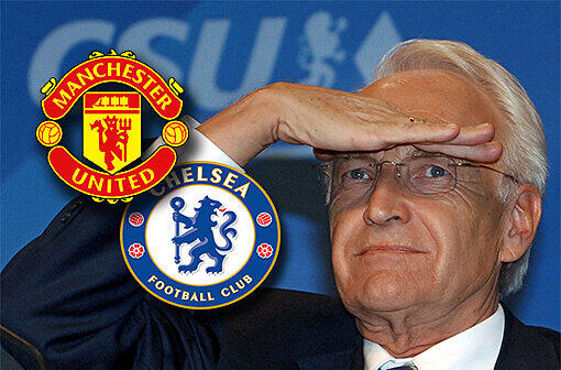 Manchester oder Chelsea? Edmund Stoiber brachte da etwas durcheinander.