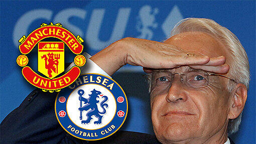 Manchester oder Chelsea? Edmund Stoiber brachte da etwas durcheinander. Manchester oder Chelsea? Edmund Stoiber brachte da etwas durcheinander.