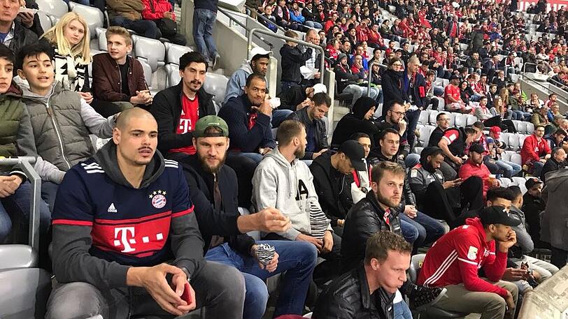 Ausflug in die Allianz-Arena.
