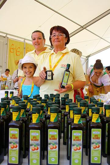 Sie schwören auf Apfel-Balsamico-Essig.