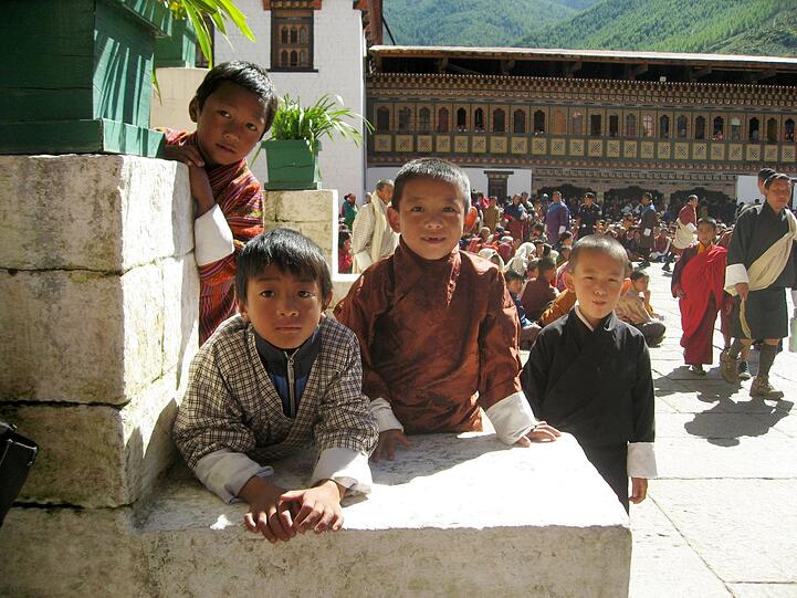 Szenenbilder des Films "What happiness is": Tachishoe Dzong Buben
