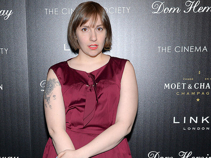 Lena Dunham bei der Premiere von "Dom Hemingway" in New York