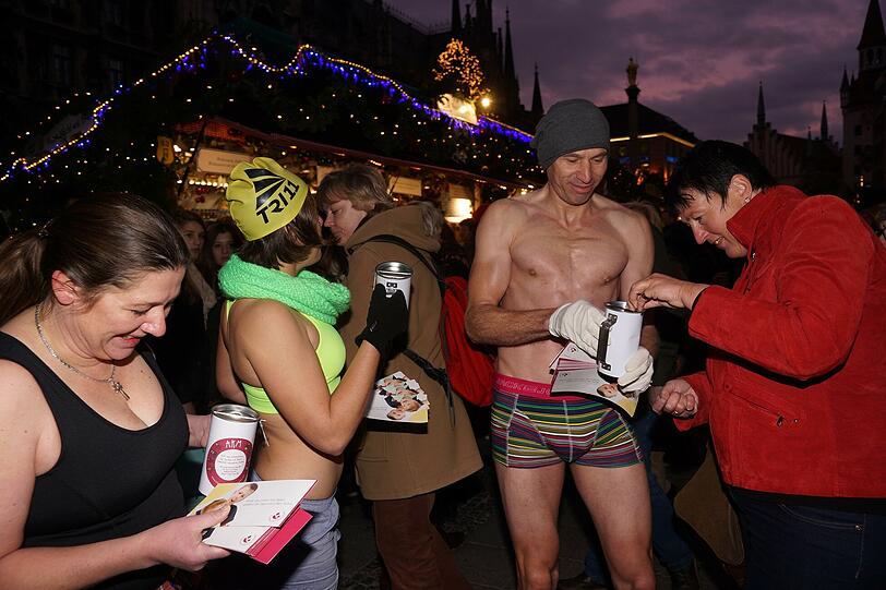 Für den guten Zweck - Bilder vom "UnderpantsRun" in der Innenstadt.