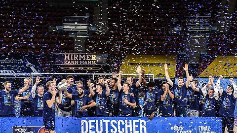 Alba Berlin wurde zum neunten Mal deutscher Basketball-Meister.