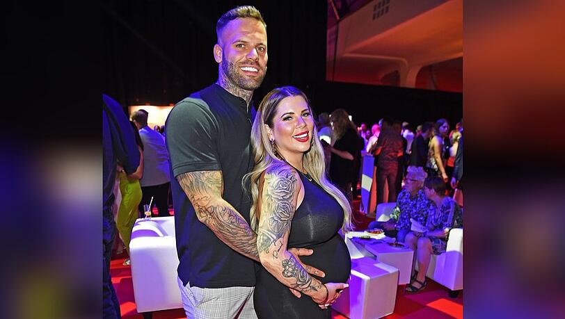 Jenny Frankhauser und Freund Steffen.