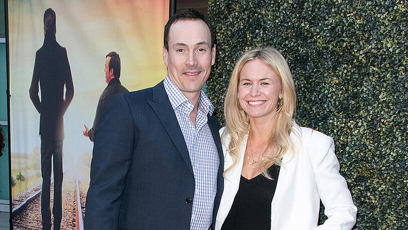 Haben geheiratet: Chris Klein und Laina Rose Thyfault Haben geheiratet: Chris Klein und Laina Rose Thyfault