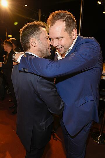 Lothar Matthäus und Wolff-Christoph Fuss.