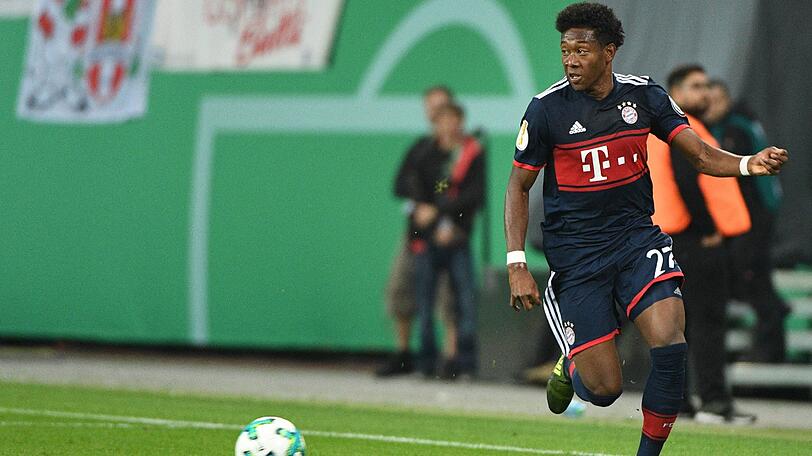DAVID ALABA - NOTE 4: Ihm fehlt sein Kumpel Ribéry, harmoniert auf der linken Seite jedoch immer besser mit Coman. Oftmals überfordert mit dem RB-Tempofußball.