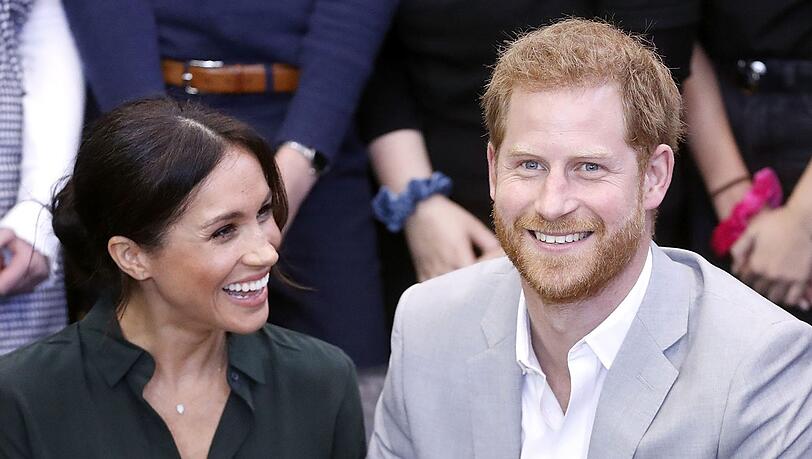 Stolze Eltern: Herzogin Meghan und Prinz Harry Stolze Eltern: Herzogin Meghan und Prinz Harry