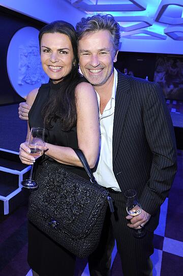 Ulrika Gutheinz und Timothy Peach bei der GENTLEMEN STYLE NIGHT im Hotel Vier Jahreszeiten.