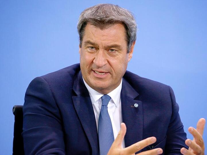 Der bayerische Ministerpräsidenten Markus Söder (CSU). Foto: Michele Tantussi/Reuters/Pool/dpa/Archivbild